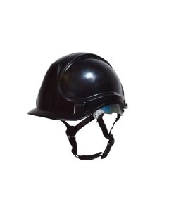 SCAN SHORT PEAK SAFETY HELMET BLACK