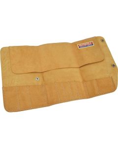 FAITHFULL TOOL ROLL 10 POCKET LEATHER FAILTR10