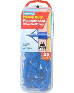 PLAHCF113 - PLASPLUG HEAVY-DUTY PLASTERBOARD FIXINGS (25)