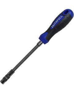 FAITHFULL FLEXI DRIVE S/DRIVER 1/4IN MAGNETIC