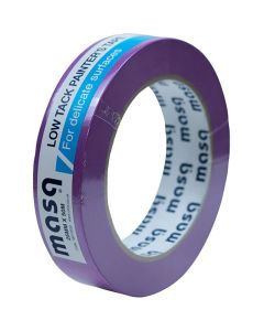 18012530 MASQ LOW TACK PAINTERS TAPE [PURPLE] 25MM X 50M