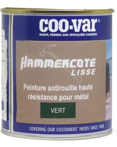 COOVAR HAMMERCOTE SMOOTH METAL PAINT GREEN 1LTR