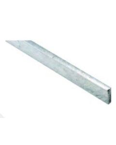 NO.4531-502 GALVANISED WEATHER BAR 25MM X 6MM X 1M