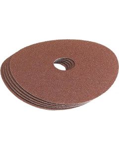 58617 DRAPER ALUM/OX SANDING DISC 115MM 60G (PK-5)