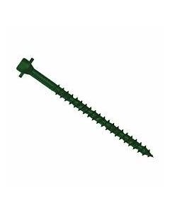 (C) FORGEFAST TIMBER FIXING SCREW 7.0MM X 65MM GREEN [TUB-50]