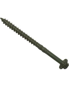 (C) FORGEFAST TIMBER FIXING SCREW 7.0MM X 150MM GREEN [TUB-50]