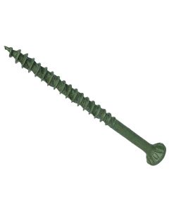 (C) FORGEFAST TIMBER FIXING SCREW 7.0MM X 200MM GREEN [TUB-40]