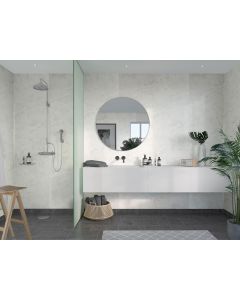 FIBO F2273-M00 WALL PANEL  600 X 2400MM WHITE MARBLE