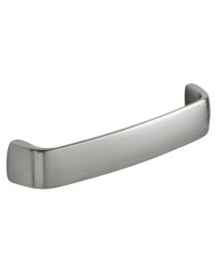 J32090 'D' SHAPED CABINET HANDLE 102MM SATIN STAINLESS STEEL