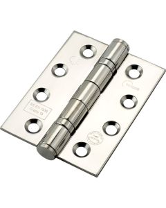 PK853  BEARING HINGE 102MM X 76MM X 3MM GRADE 13 CERTIFIRE BRIGHT STAINLESS STEEL [PK-3]