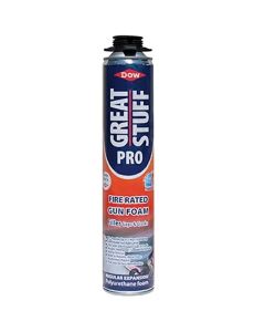 (C) 6001126/Z02 DOW GREAT STUFF PRO FIRE RATED GUN FOAM FILLER 750ML