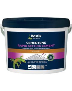 (C) CEMENTONE RAPID SETTING WATERPROOF CEMENT TUB GREY 5KG