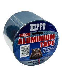 (C) TEMBE H18416 HIPPO 100MM ALUMINIUM FOIL TAPE 45MTR ROLL