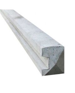 (C) SLT244E SUPREME 8' CONCRETE FENCE POST END