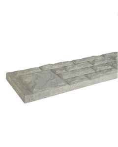 GBROC305 SUPREME 12" ROCKFACE CONCRETE GRAVEL BOARD