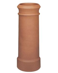 SCHPRED0600EA NO.4 CANNON HEAD CHIMNEY POT 600MM RED