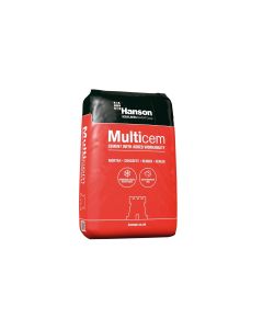 (C) HANSON MULTICEM CEMENT PLASTIC BAG 25KG