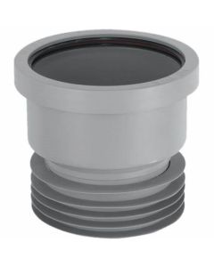 (C) K07572 DC1-GR MCALPINE 110MM(4") DRAIN CONNECTOR GREY