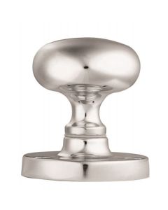 M35 VICTORIAN MUSHROOM MORTICE KNOB PB