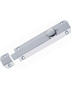 AQ82SC SURFACE BOLT 150MM SATIN CHROME