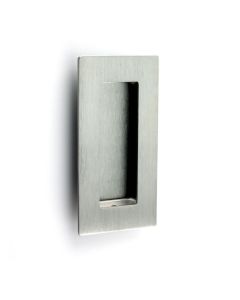 FPH1000SSS RECTANGULAR FLUSH PULL 100 X 50MM SATIN STAINLESS STEEL