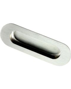 FPH1001SSS OVAL FLUSH PULL 120 X 41MM SATIN STAINLESS STEEL