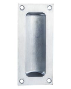 AQ90SC FLUSH PULL 102 X 45MM SATIN CHROME