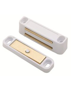 (C) FTD835ANWH/BP SMALL MAGNETIC CATCH WHITE [PAIR]