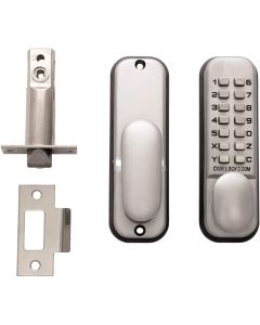 0155SGHRBCB MECHANICAL DIGITAL DOOR LOCK SILVER