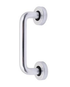 J31285 ECLIPSE D SHAPE PULL HANDLE ON ROSE SAA 152MM X 19MM  [PRE-PACK]