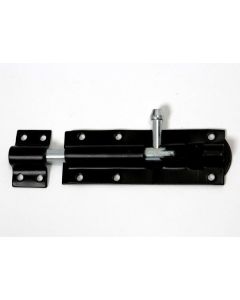 NO.4210-963 TOWER BOLT BLACK 6"