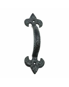 (C) NO.4009-805 BLACK ANTIQUE PULL HANDLE 179MM