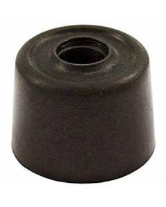 (C) J95217 ECLIPSE RUBBER DOOR STOP 38MM BLACK [PK-2]