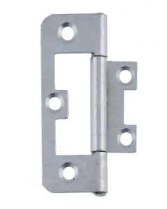 (C) J61420 ECLIPSE FLUSH HINGE 63MM BZP [PK-4]