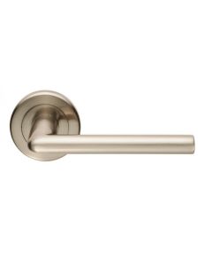 SZR010SN/RP DIECI LEVER ON ROSE - SATIN NICKEL