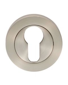 GK4001SN EURO PROFILE ESCUTCHEON 52MM X 8MM SATIN NICKEL