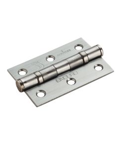 (C) HIN1322/7SCP/BP CARLISLE BRASS BEARING HINGE 76 X 51 X 2MM  SC [PK-2]