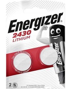 EVER READY ENERGIZER BUTTON CELL BATTERIES  [PK X 2]  CR2430