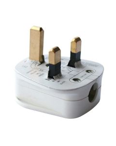 PPJ006E 13AMP PLUG WHITE