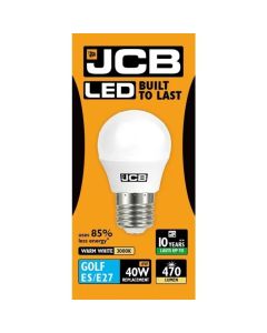 JCB  LED GOLF LAMP 6W  E27  [WARM-WHITE] S10973