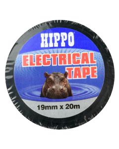 TEMBE H18421 HIPPO 19MM ELECTRICAL TAPE BLACK 20MTR ROLL