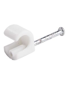 2052011 THORSMAN CABLE CLIP TC ROUND 14 - 20 WHITE [BOX X 100]