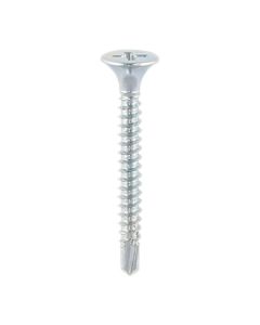 TIMCO 00042PSDD DRYWALL DRILL POINT SCREWS ZINC 3.5 X 42MM [BOX X 1000]