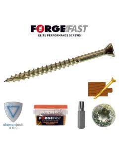 FFTF3545YT FORGEFAST TONGUE & GROVE FLOORING SCREW 3.5MM X 45MM [BOX - 200]