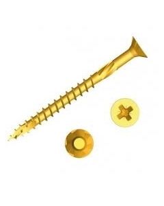 FFE460ST FORGEFAST POZI EXTERIOR ELITE WOOD SCREW 4.0 X 60MM [BOX - 200]