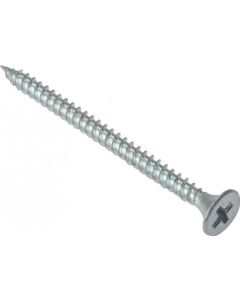 (C) DWS100 FORGEFIX ZINC PLATED DRYWALL SCREWS 4.2 x 100mm (PER 10)