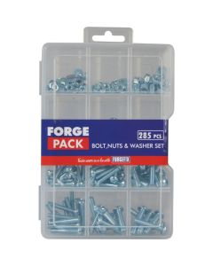 FPNWSET FORGEPACK BOLTS WITH NUTS & WASHERS [285PCE PACK]