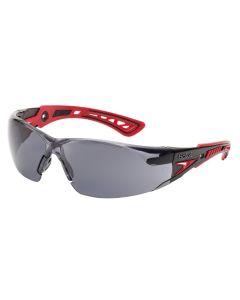 BOLRUSHPPSF BOLLE RUSH + PLATINUM SAFETY GLASSES SMOKE