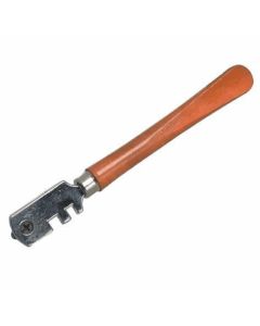 FAIGCSIX FAITHFULL WOODEN HANDLE 6 WHEEL GLASS CUTTER