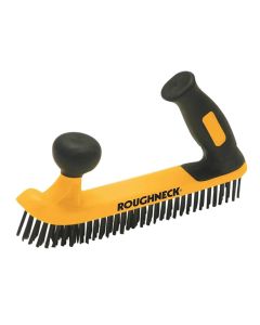 ROU52052 ROUGHNECK 10" TWIN HANDLED WIRE BRUSH